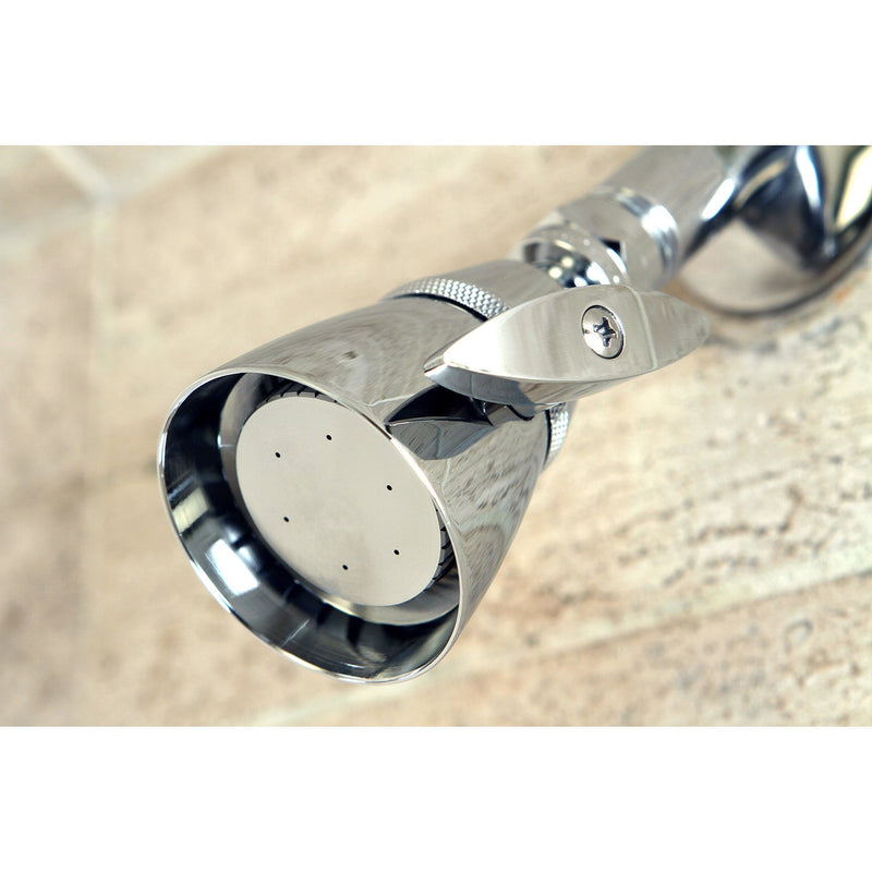 Made To Match 2-1/4-Inch Round Adjustable Jet Spray Brass Shower Head