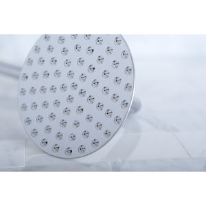 Victorian 5-1/4-Inch Round Raindrop Brass Shower Head