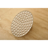 Victorian 5-1/4-Inch Round Raindrop Brass Shower Head