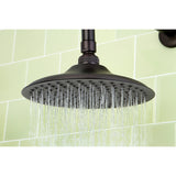 Victorian 7-3/4 Inch Round Raindrop Brass Shower Head