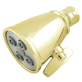 Victorian 2-5/16-Inch Round Adjustable Jet Spray Brass Shower Head