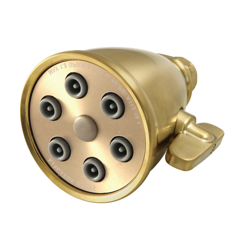 Shower Scape 3-Inch Brass Adjustable Shower Head