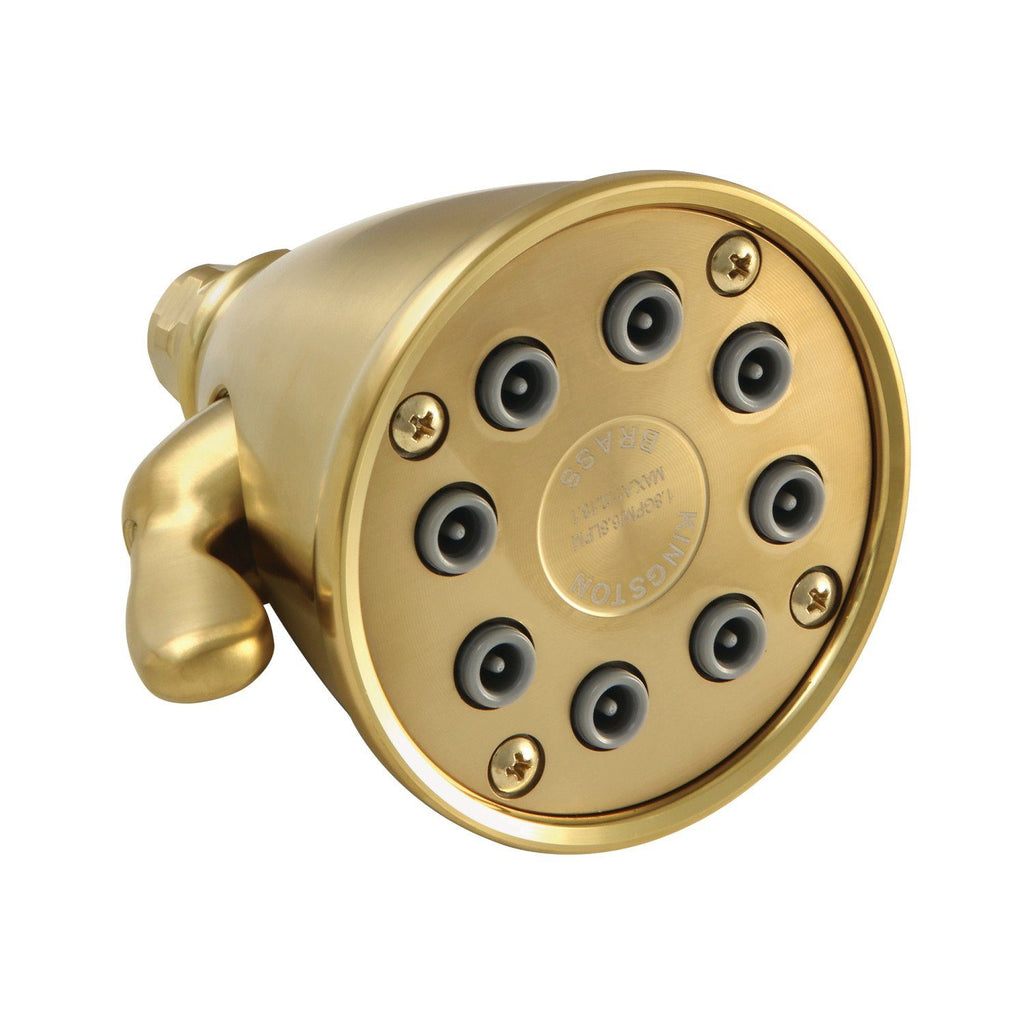 Shower Scape 3-5/8 Inch Brass Adjustable Shower Head