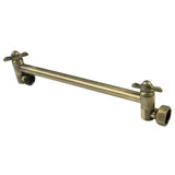 Plumbing Parts 10-Inch Adjustable High-Low Shower Arm