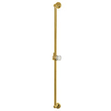 Made To Match 30-Inch Brass Shower Slide Bar
