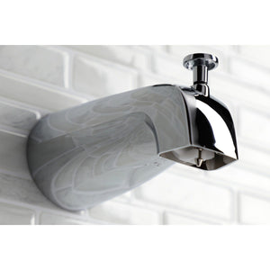 Made To Match 5-5/16 Inch Zinc Tub Faucet Spout with Diverter