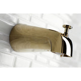 Made To Match 5-5/16 Inch Zinc Tub Faucet Spout with Diverter