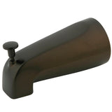 Made To Match 5-5/16 Inch Zinc Tub Faucet Spout with Diverter