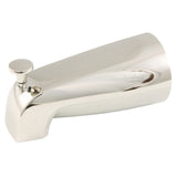 Made To Match 5-5/16 Inch Zinc Tub Faucet Spout with Diverter