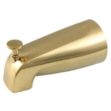 Made To Match 5-5/16 Inch Zinc Tub Faucet Spout with Diverter