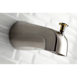 Made To Match 5-5/16 Inch Zinc Tub Faucet Spout with Diverter
