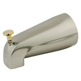 Made To Match 5-5/16 Inch Zinc Tub Faucet Spout with Diverter