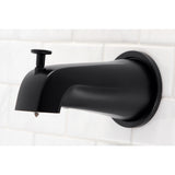 Made To Match 5-1/2 Inch Zinc Tub Faucet Spout with Diverter and Flange