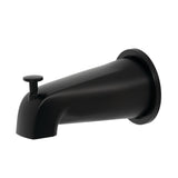 Made To Match 5-1/2 Inch Zinc Tub Faucet Spout with Diverter and Flange