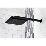 Shower Scape 9-5/8-Inch Square Raindrop ABS Shower Head with 15-3/4-Inch Shower Arm