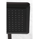 Shower Scape 9-5/8-Inch Square Raindrop ABS Shower Head with 15-3/4-Inch Shower Arm