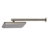 Shower Scape 9-5/8-Inch Square Raindrop ABS Shower Head with 15-3/4-Inch Shower Arm