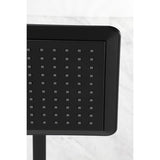 Claremont 9-5/8 Inch Square Raindrop ABS Shower Head with 15-3/4 Inch Shower Arm