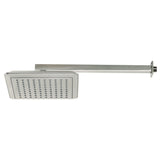 Claremont 9-5/8 Inch Square Raindrop ABS Shower Head with 15-3/4 Inch Shower Arm