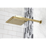 Claremont 9-5/8 Inch Square Raindrop ABS Shower Head with 15-3/4 Inch Shower Arm