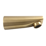 Made To Match 5-7/8 Inch Brass Tub Faucet Spout