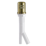 Trimscape Dishwasher Air Gap with Brass Cover