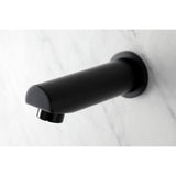 Concord 6-1/2 Inch Brass Tub Faucet Spout with Flange