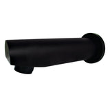 Concord 6-1/2 Inch Brass Tub Faucet Spout with Flange
