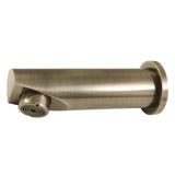 Concord 6-1/2 Inch Brass Tub Faucet Spout with Flange