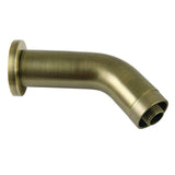 AquaElements 6-Inch Brass Shower Arm with Flange