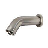 AquaElements 6-Inch Brass Shower Arm with Flange