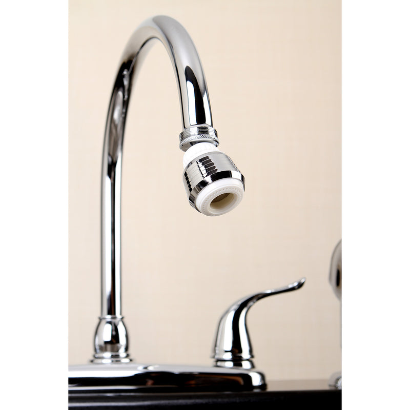 Complement Swivel Kitchen Aerator with Brass Ball Joint