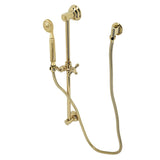 Made to Match Shower System with Slide/Grab Bar and Hand Shower