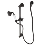 Made to Match Shower System with Slide/Grab Bar and Hand Shower
