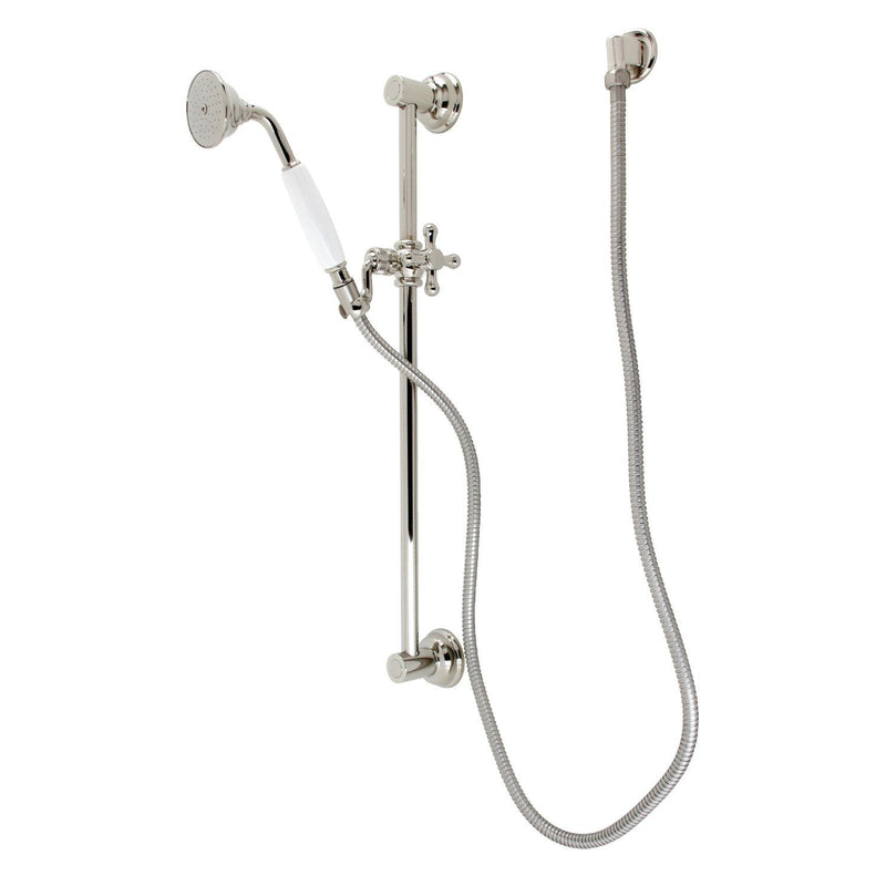 Made to Match Shower System with Slide/Grab Bar and Hand Shower