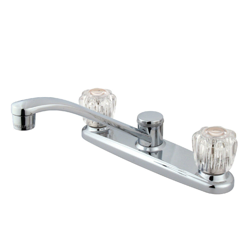 Americana Two-Handle 2-Hole 8" Centerset Kitchen Faucet