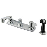 Two-Handle 4-Hole Deck Mount 8
