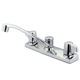 Two-Handle 2-Hole Deck Mount 8