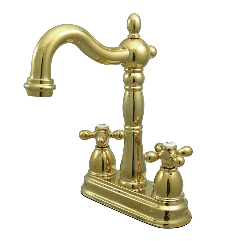 Heritage Two-Handle 2-Hole Deck Mount Bar Faucet