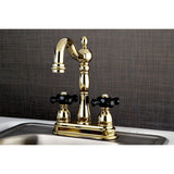 Duchess Two-Handle 2-Hole Deck Mount Bar Faucet