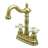 Heritage Two-Handle 2-Hole Deck Mount Bar Faucet