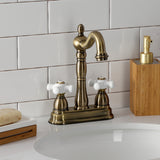 Heritage Two-Handle 2-Hole Deck Mount Bar Faucet