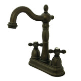 Heritage Two-Handle 2-Hole Deck Mount Bar Faucet