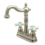 Heritage Two-Handle 2-Hole Deck Mount Bar Faucet