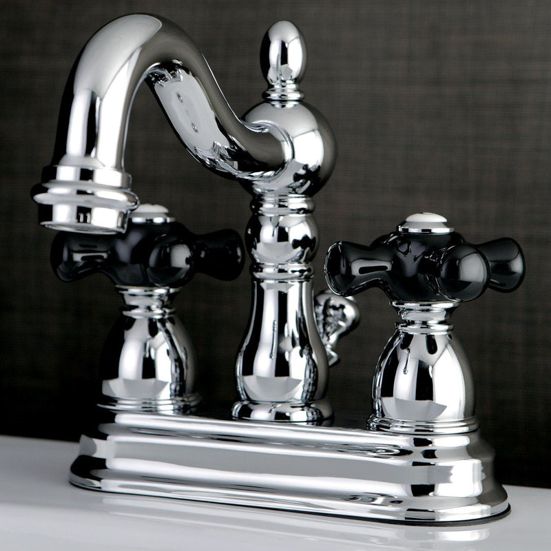 Duchess Double-Handle 3-Hole Deck Mount 4-Inch Centerset Bathroom Faucet with Pop-Up Drain