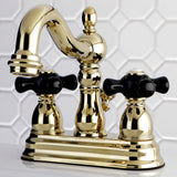 Duchess Double-Handle 3-Hole Deck Mount 4-Inch Centerset Bathroom Faucet with Pop-Up Drain