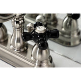 Duchess Double-Handle 3-Hole Deck Mount 4-Inch Centerset Bathroom Faucet with Pop-Up Drain