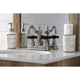 Duchess Double-Handle 3-Hole Deck Mount 4-Inch Centerset Bathroom Faucet with Pop-Up Drain