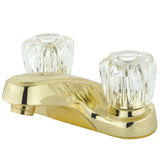 Americana Double-Handle 3-Hole Deck Mount 4-Inch Centerset Bathroom Faucet