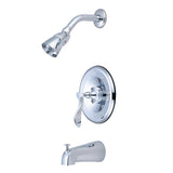 Century Single-Handle 3-Hole Wall Mount Tub and Shower Faucet